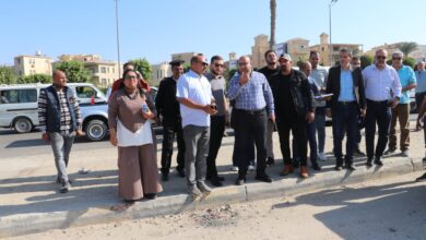 محمد عبدالله يجري جولة تفقدية لمتابعة المشروعات والخدمات بالقطاع الجنوبي لمدينة 6 أكتوبر