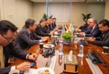 رئيس اقتصادية قناة السويس يبحث تعزيز التعاون مع شركة الهندسة البحرية الصينية (CHEC) في مشروعات الموانئ والبنية التحتية