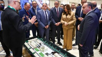 على هامش مؤتمر “تمكين الإدارة المحلية”.. د.منال عوض تفتتح “معرض مشروعات برنامج التنمية المحلية بصعيد مصر”  