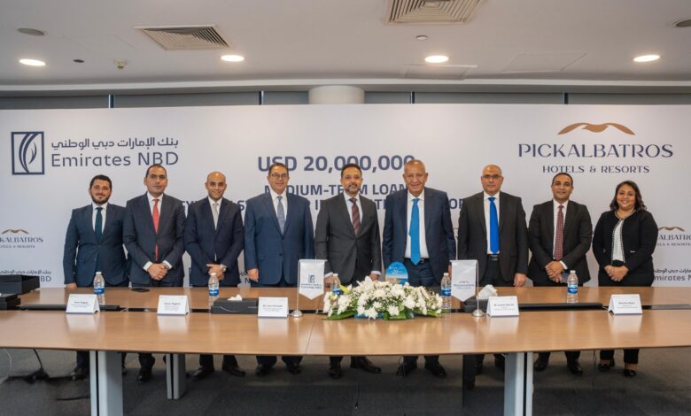 Emirates NBD Egypt Grants USD 20 Million Medium-term loan agreement with PICKAlbatros Group