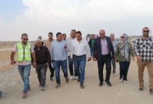 المهندس محمد مصطفى ومحمد عبدالله يتفقدان مشروعات 6 أكتوبر لمتابعة معدلات التنفيذ