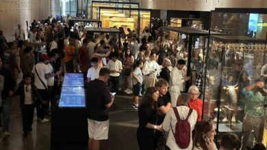 المتحف المصري الكبير يستقبل 18 ألف زائر في يومه الأول