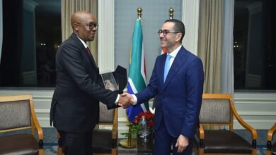 وزير الاستثمار يلتقي وزير التجارة والصناعة بجنوب أفريقيا لتعزيز العلاقات الاقتصادية 