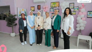 بالصور.. وفد من بنك ABC يزور مستشفى بهية