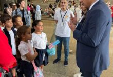 وزير السياحة يتفقد حركة الزائرين بالمتحف المصري الكبير