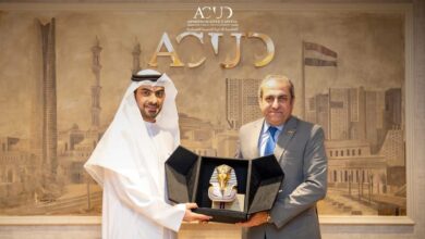 وفد من إمارة الشارقة يطّلع على أبرز معالم العاصمة الإدارية