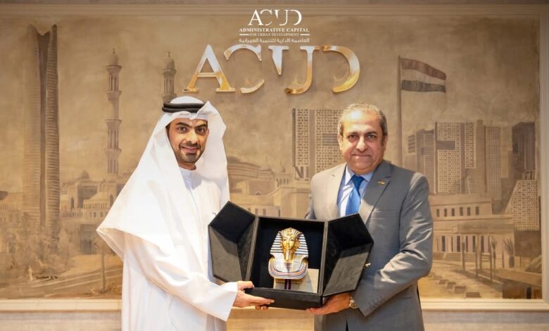 وفد من إمارة الشارقة يطّلع على أبرز معالم العاصمة الإدارية