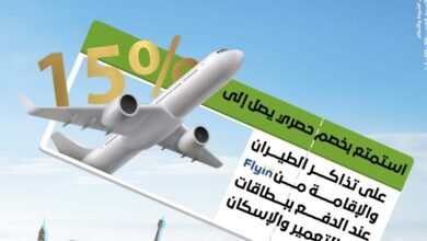 خصومات حتى 15%.. بنك التعمير والإسكان يطلق عروضًا حصرية مع Flyin على الرحلات والإقامة