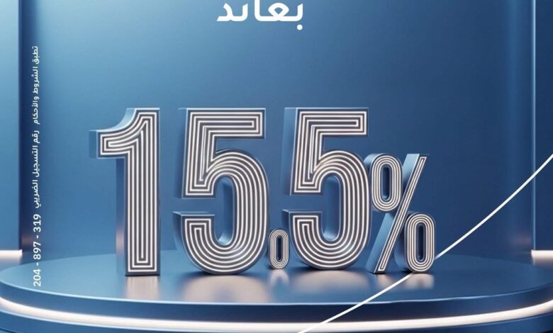 بنك الإمارات دبي الوطني يطرح شهادة ادخار بعائد سنوي يصل إلى 15.5%