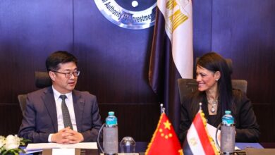 وزيرة التخطيط تبحث مع رئيس بنك التصدير والاستيراد الصيني تعزيز الاستثمارات وتمويل المشروعات المشتركة
