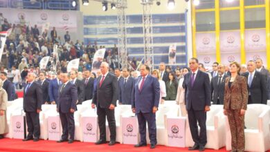 ملحمة وطنية في استاد القاهرة.. حشود جماهيرية تدعم مرشحي الجبهة الوطنية في انتخابات مجلس النواب ملحمة وطنية في استاد القاهرة.. حشود جماهيرية تدعم مرشحي الجبهة الوطنية في انتخابات مجلس النواب