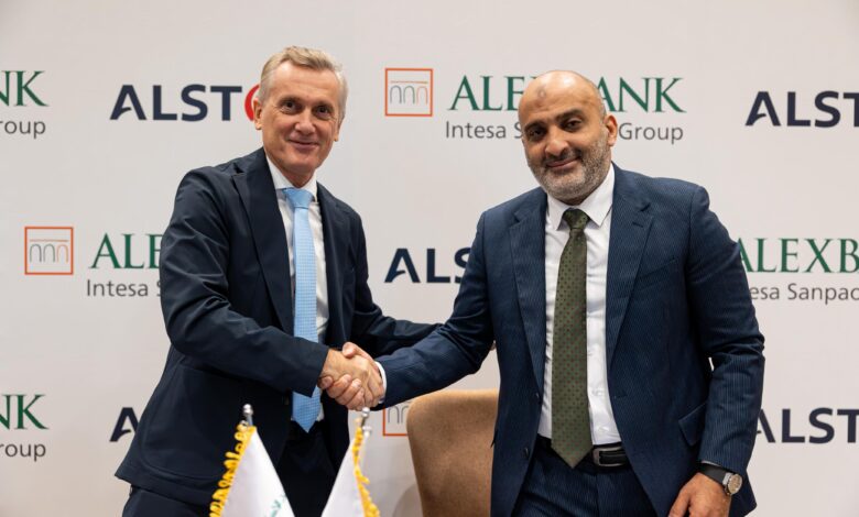 بنك الإسكندرية يمول 83% من تكاليف إنشاء مجمع “ألستوم” الصناعي في برج العرب لدعم التصنيع المتقدم في مصر