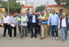 محمد عبدالله يتفقد محطات المياه ويتابع مشروع خطوط التغذية للتوسعات الشرقية والشمالية بمدينة 6 أكتوبر