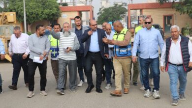 محمد عبدالله يتفقد محطات المياه ويتابع مشروع خطوط التغذية للتوسعات الشرقية والشمالية بمدينة 6 أكتوبر