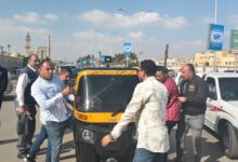 حملات مكثفة في 6 أكتوبر لضبط المرور ومصادرة المركبات غير المرخصة