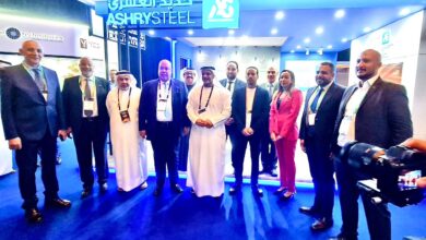 أيمن العشري: مشاركة قوية لشركات الحديد المصرية في معرض الشرق الأوسط “امستيل” بدبي بحضور 1500 منتج وممول من 60 دولة أيمن العشري: مشاركة قوية لشركات الحديد المصرية في معرض الشرق الأوسط “امستيل” بدبي بحضور 1500 منتج وممول من 60 دولة