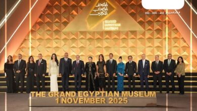 البنك الأهلي المصري: فخورون برعايتنا افتتاح المتحف المصري الكبير بحضور الرئيس السيسي