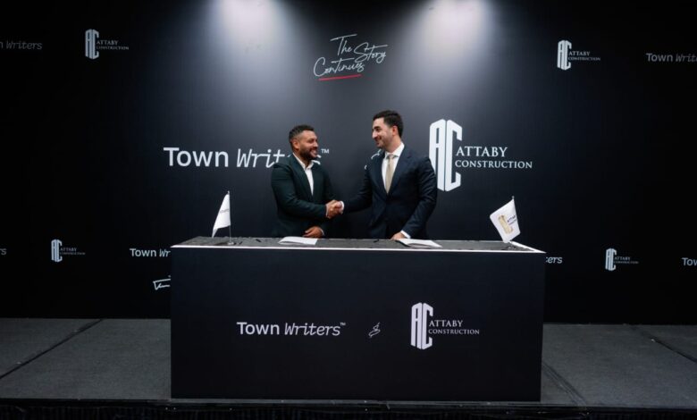 «تاون رايترز» و«عتّابي» توقعان شراكة استراتيجية لتنفيذ مشروعا عقارية بقيمة 5.1 مليار جنيه