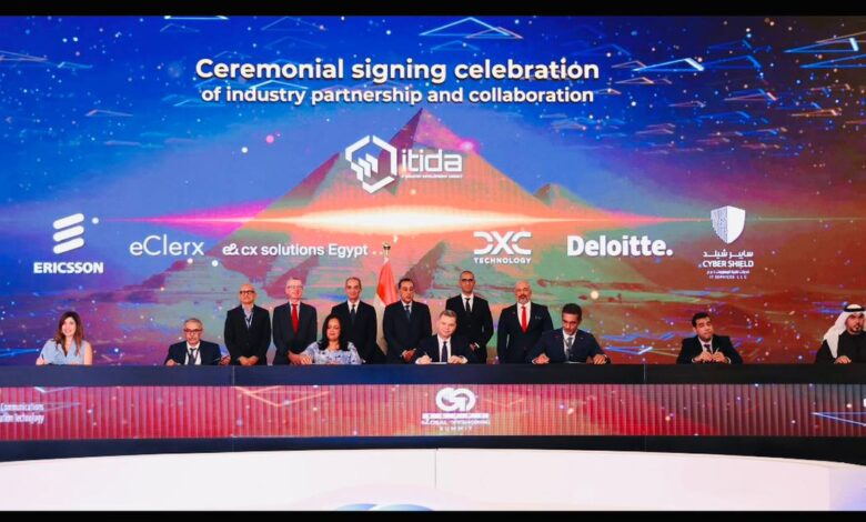 «دي إكس سي تكنولوجي» توقع شراكة استراتيجية مع «إيتيدا» لتعزيز مكانة مصر كمركز إقليمي رائد في حلول التكنولوجيا المتقدمة «دي إكس سي تكنولوجي» توقع شراكة استراتيجية مع «إيتيدا» لتعزيز مكانة مصر كمركز إقليمي رائد في حلول التكنولوجيا المتقدمة