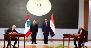 مصر ولبنان يوقعان حزمة اتفاقيات ومذكرات تفاهم لتعزيز التعاون الثنائي مصر ولبنان يوقعان حزمة اتفاقيات ومذكرات تفاهم لتعزيز التعاون الثنائي