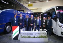 “النصر للسيارات” تكشف عن الأتوبيس الكهربائي الجديد بمعرض النقل الذكي