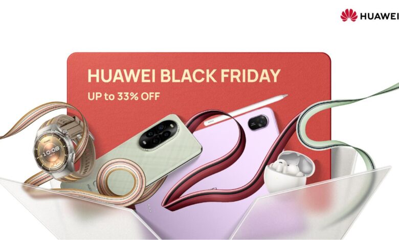 هواوي تطلق عروض Black Friday الأكبر في مصر: خصومات وهدايا حصرية على أجهزتها الذكية