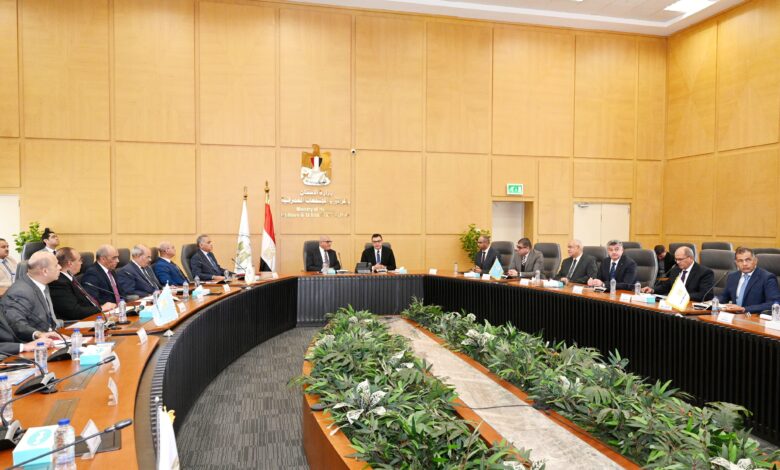 وزير الإسكان ورئيس الهيئة العربية للتصنيع يتابعان تنفيذ مشروعات “حياة كريمة” بحضور رؤساء الشركات المنفذة وزير الإسكان ورئيس الهيئة العربية للتصنيع يتابعان تنفيذ مشروعات “حياة كريمة” بحضور رؤساء الشركات المنفذة