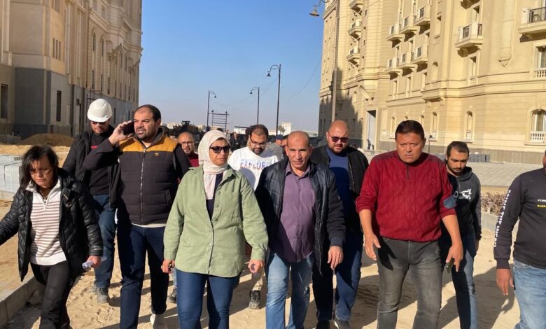 جولة ميدانية لمتابعة أعمال الحي السكني الخامس (R5) بالعاصمة الجديدة