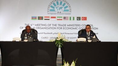 وزير الاستثمار: مصر تطلق رؤية شاملة لتفعيل التجارة التفضيلية وتعزيز التكامل داخل مجموعة الـD-8 وزير الاستثمار: مصر تطلق رؤية شاملة لتفعيل التجارة التفضيلية وتعزيز التكامل داخل مجموعة الـD-8