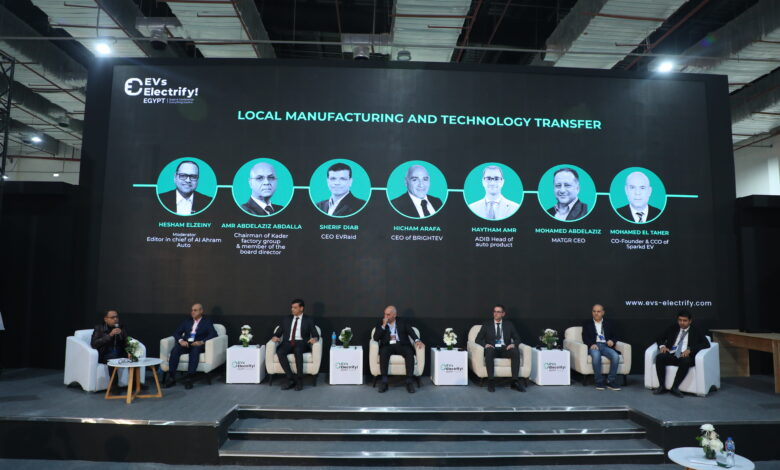 التصنيع المحلي ونقل التكنولوجيا يتصدران نقاشات اليوم الثاني لقمة مصر الدولية لوسائل النقل الكهربائية