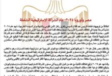  مصر وأوروبا ٢٠٢٥.. عام الشراكة الاستراتيجية الشاملة