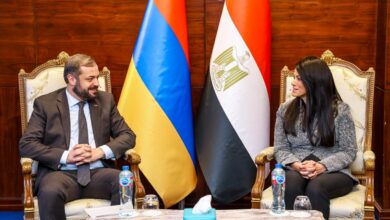 وزيرة التخطيط تبحث مع نظيرها الأرميني مستقبل الشراكة الاقتصادية وزيادة التبادل التجاري والاستثمارات المشتركة