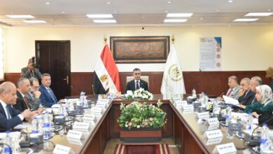 وزير التموين يتابع أعمال الشركة القابضة للصوامع والتخزين وزير التموين يتابع أعمال الشركة القابضة للصوامع والتخزين