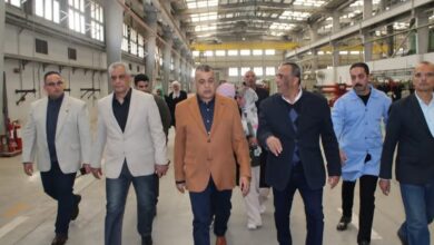 وزير الإنتاج الحربي: “حلوان للصناعات غير الحديدية” منتجات وطنية تقلل الاستيراد وزير الإنتاج الحربي: “حلوان للصناعات غير الحديدية” منتجات وطنية تقلل الاستيراد