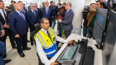 “ميناء السخنة” يحطم رقمًا قياسيًا في موسوعة جينيس كأكبر ميناء من صنع الإنسان “ميناء السخنة” يحطم رقمًا قياسيًا في موسوعة جينيس كأكبر ميناء من صنع الإنسان