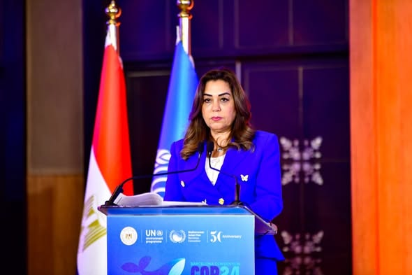 منال عوض: مصر تعمل على تعزيز حماية بيئة البحر المتوسط من التحديات البيئية