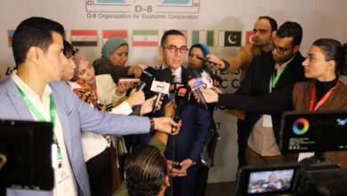 وزير الاستثمار: نعمل على رفع حجم التجارة البينية بين دول مجموعة الثماني إلى 500 مليار دولار بحلول 2030