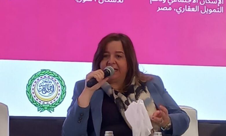 مي عبدالحميد: نستهدف بناء أكثر من 68 ألف وحدة سكنية صديقة للبيئة مي عبدالحميد: نستهدف بناء أكثر من 68 ألف وحدة سكنية صديقة للبيئة