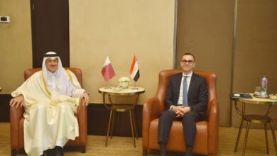 وزير الاستثمار ونظيره القطري يبحثان تعزيز الشراكات الاقتصادية بين البلدين وزير الاستثمار ونظيره القطري يبحثان تعزيز الشراكات الاقتصادية بين البلدين