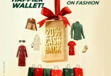 بطاقات البنك العربي الإفريقي تتيح 20% استرداد نقدي على جميع أنواع الأزياء