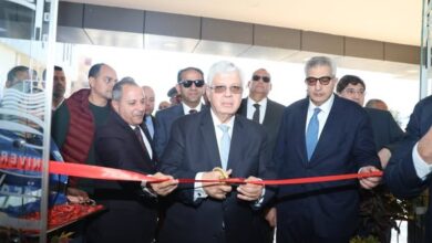 وزير التعليم العالي يفتتح مشروعات تعليمية وخدمية بجامعة بورسعيد