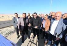 الشربيني يختتم جولته بتفقد مشروع محور سفنكس