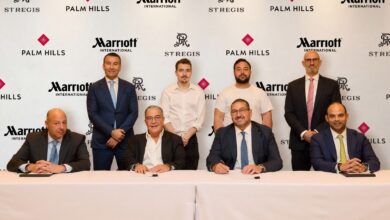 بالم هيلز توقع اتفاقية مع ماريوت لتطوير فندق “سانت ريجيس” في غرب القاهرة بالم هيلز توقع اتفاقية مع ماريوت لتطوير فندق “سانت ريجيس” في غرب القاهرة