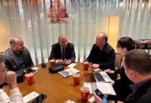 وزير الكهرباء يبحث مع مجموعة شركات ” إنكورا” و”جوتيانج ” و”هونغجى” توطين صناعة المهمات الكهربائية