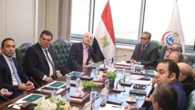 وزير الصحة يبحث التعاون المشترك مع شركات عالمية في مشروع مدينة النيل الطبية وزير الصحة يبحث التعاون المشترك مع شركات عالمية في مشروع مدينة النيل الطبية