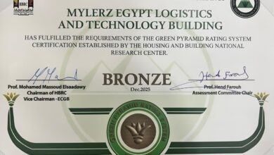 المركز القومي لبحوث الإسكان يمنح شهادة الهرم الأخضر لمبنى مايلرز بأبورواش