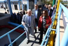 وزيرة التنمية المحلية ومحافظ قنا يفتتحان محطة مياه بقرية حجازة بحري
