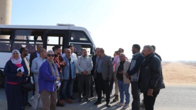 محمد عبدالله يتفقد محطة المعالجة الغربية والمنطقة الصناعية 270 فدانًا بأكتوبر ويوجه بسرعة إنهاء الأعمال