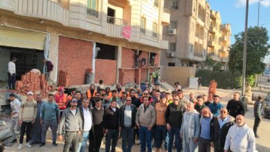 حملة مكبرة بمدينة 6 أكتوبر تسفر عن سحب 19 وحدة مخالفة 