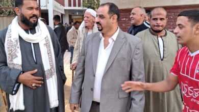 النائب محمد عبده يتفقد اللجان الانتخابية بسوهاج ويشيد بالإقبال والجهود الأمنية